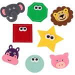 3D edukacinė veltinio veiklos knygelė vaikams – „Žirafa“