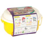 Kūrybinis smėlio rinkinys „Namelis“ su formelėmis vaikams