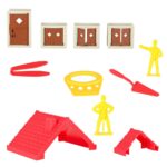 Kūrybinis smėlio rinkinys „Namelis“ su formelėmis vaikams