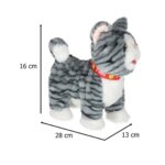 Interaktyvi žaislinė katė su pavadėliu vaikams