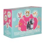 Interaktyvi žaislinė katė su pavadėliu vaikams