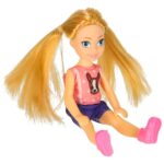 Žaislinė lėlių jachta - valtis su priedais vaikams