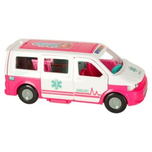 Mobilus greitosios pagalbos automobilis su priedais vaikams