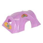 Lėlių automobilis-kemperis su priedais ir baseinu vaikams