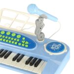 Žaislinis pianinas vaikams su mikrofonu vaikams
