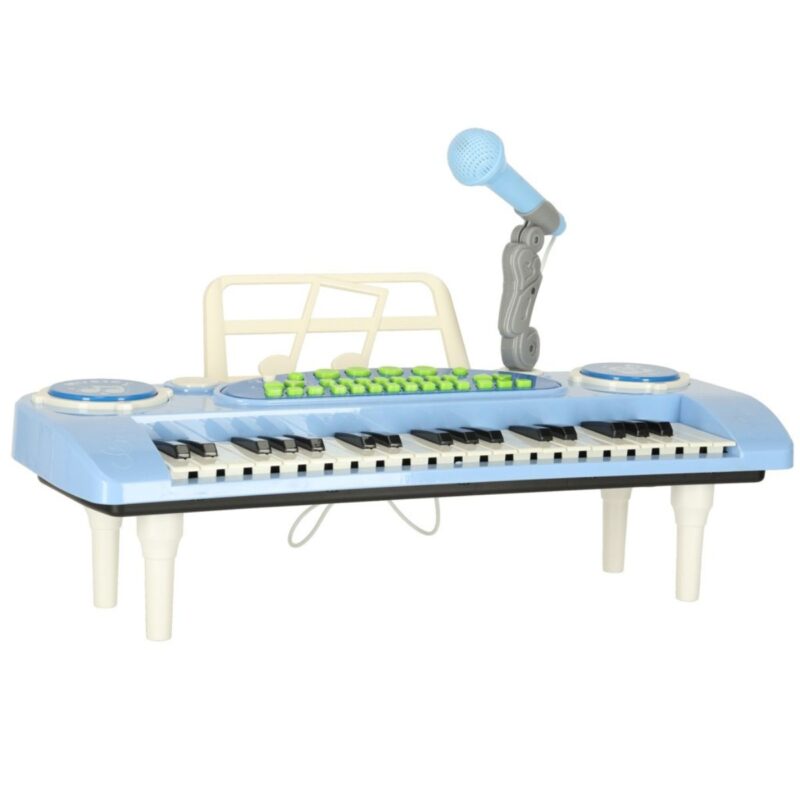 Žaislinis pianinas vaikams su mikrofonu vaikams