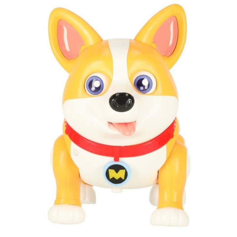 Interaktyvus robotas-šuo „Corgi“ su šviesomis vaikams