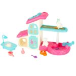 Gyvūnų viešbutis su SPA – kūrybinis žaidimų rinkinys su aksesuarais vaikam