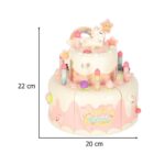 Gimtadienio tortas su šviesomis ir muzika vaikams