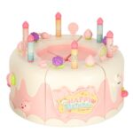 Gimtadienio tortas su šviesomis ir muzika vaikams