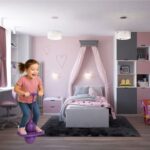 Reguliuojamas "Pogo" šokliukas vaikams, violetinis