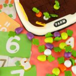 Edukacinis stalo žaidimas vaikams „Morkų laukas“