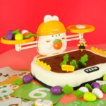 Edukacinis stalo žaidimas vaikams „Morkų laukas“