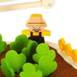 Edukacinis stalo žaidimas vaikams „Morkų laukas“