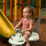 Gravitacinis paspirtukas vaikams su LED ratukais ir rankena