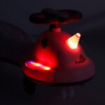 Gravitacinis paspirtukas vaikams su LED ratukais ir rankena