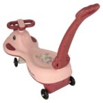 Gravitacinis paspirtukas vaikams su LED ratukais ir rankena