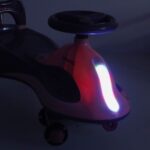 Gravitacinis paspirtukas vaikams su LED ratukais ir rankena