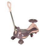 Gravitacinis paspirtukas vaikams su LED ratukais ir rankena