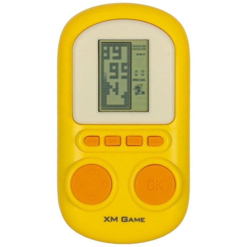 Elektroninė žaidimo konsolė vaikams, geltona