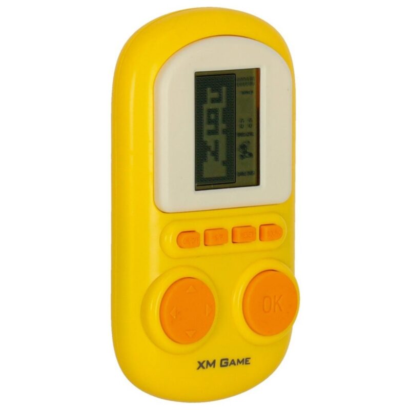 Elektroninė žaidimo konsolė vaikams, geltona