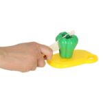 Žaislinis daržovių ir vaisių rinkinys su krepšeliu (28 det.)