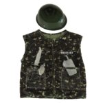 Karininko kostiumas vaikams nuo 3 metų – su priedais