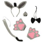 Asiliuko kostiumas vaikams nuo 3 metų su aksesuarais