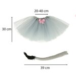 Asiliuko kostiumas vaikams nuo 3 metų su aksesuarais