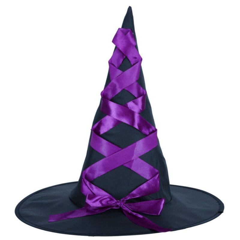 Raganos kostiumas vaikams nuo 3 metų, violetinis