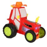 Interaktyvus šokinėjantis traktorius valdomas RC vaikams