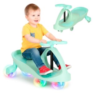 Gravitacinė mašinėlė su LED šviečiančiais ratais, mėtinė