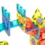 STEM šviečiantis magnetinis konstruktorius „Rutuliukų trasa“