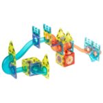 STEM šviečiantis magnetinis konstruktorius „Rutuliukų trasa“