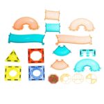 STEM šviečiantis magnetinis konstruktorius „Rutuliukų trasa“