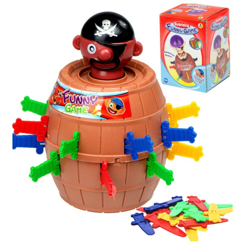 Arkadinis stalo žaidimas „Pašėlęs piratas“ – vaikams