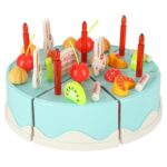 Vaikiškas gimtadienio torto pjaustymo rinkinys 75 det.