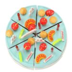 Vaikiškas gimtadienio torto pjaustymo rinkinys 75 det.