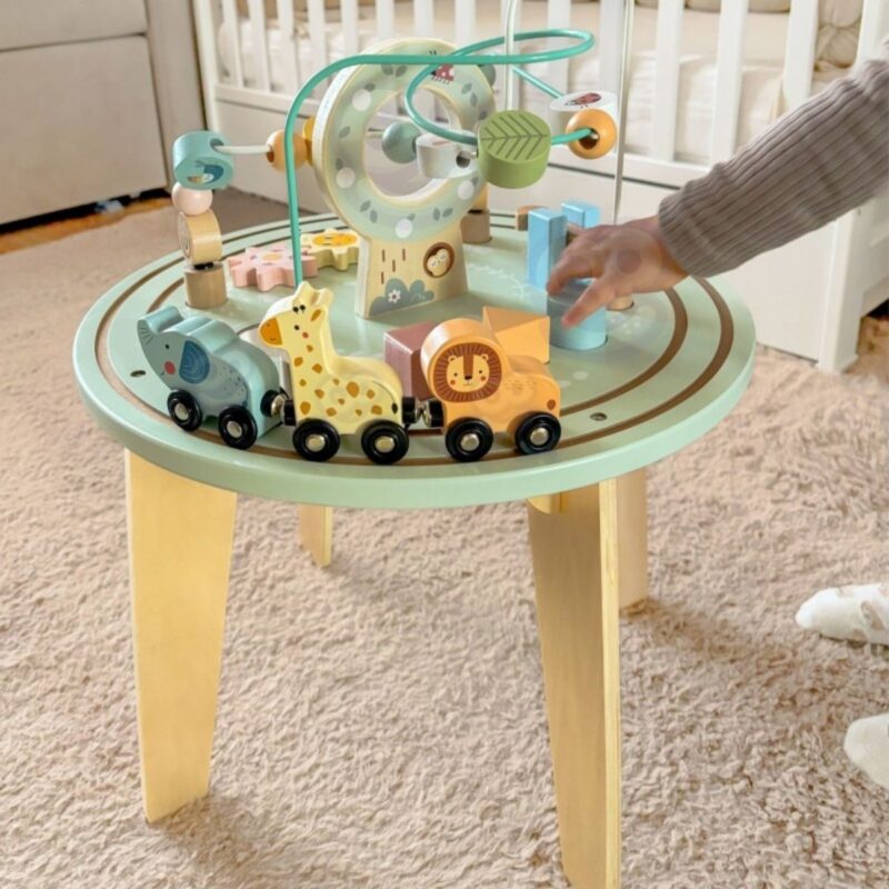 Medinis Montessori veiklos stalas vaikams