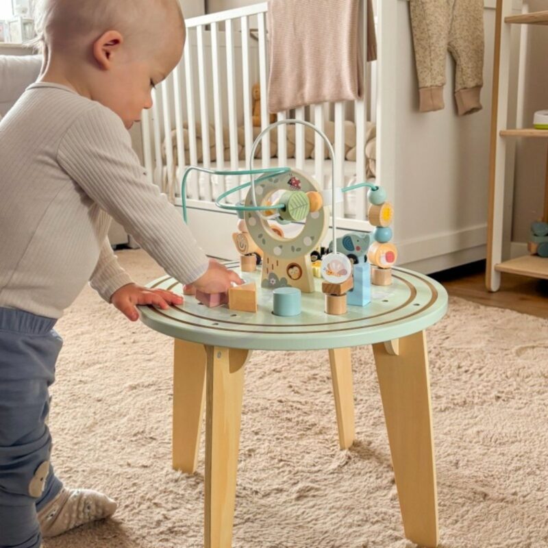 Medinis Montessori veiklos stalas vaikams