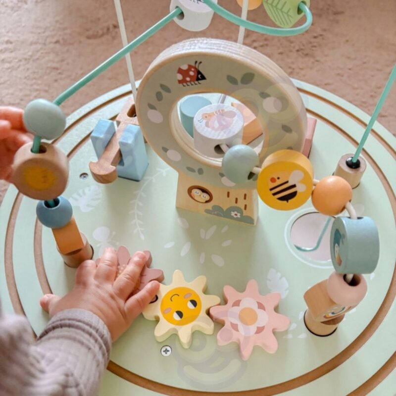 Medinis Montessori veiklos stalas vaikams