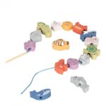 Medinis žaislų rinkinys „Jūros gyventojai“ vaikams