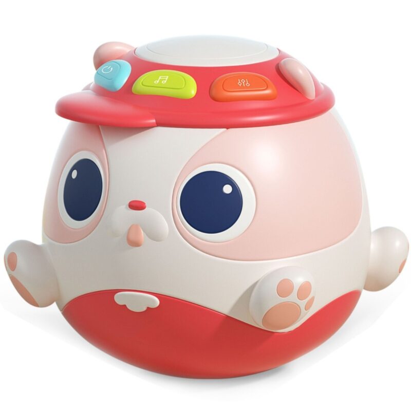 Woopie Baby muzikinis žaislas "Šuniukas", raudonas