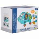 Interaktyvus dramblys rūšiuotojas su plaktuku vaikams