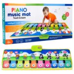 Interaktyvus muzikinis kilimėlis vaikams su įrašymo funkcija