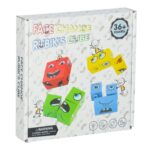 Kaladėlių dėlionė vaikams su kortelėmis „Emocijos“