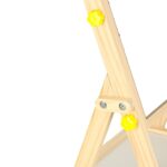 Medinė dvipusė magnetinė lenta su skaitliuku ir priedais