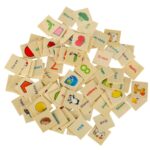 Medinė rūšiavimo dėlionė vaikams "Pritaikyk paveikslėlį"