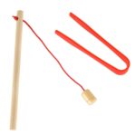 Medinis magnetinis žvejybos žaidimas "Poilsis prie ežero"