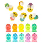 Medinis magnetinis žvejybos žaidimas "Poilsis prie ežero"